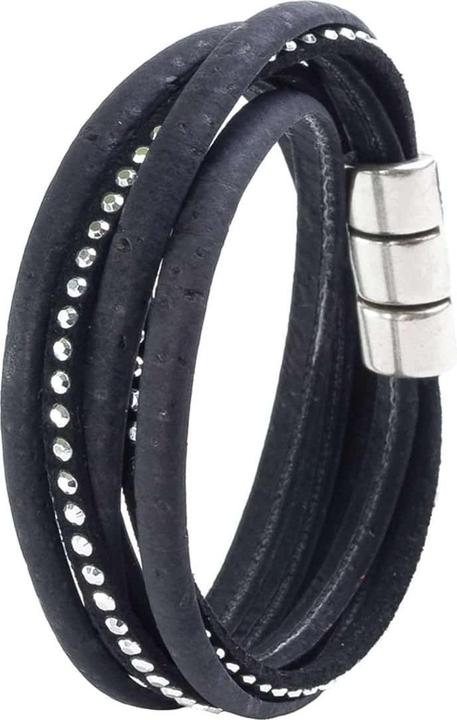 Immagine prodotto Artelusa Bracciale "Preto Prata (18 cm, Sughero)