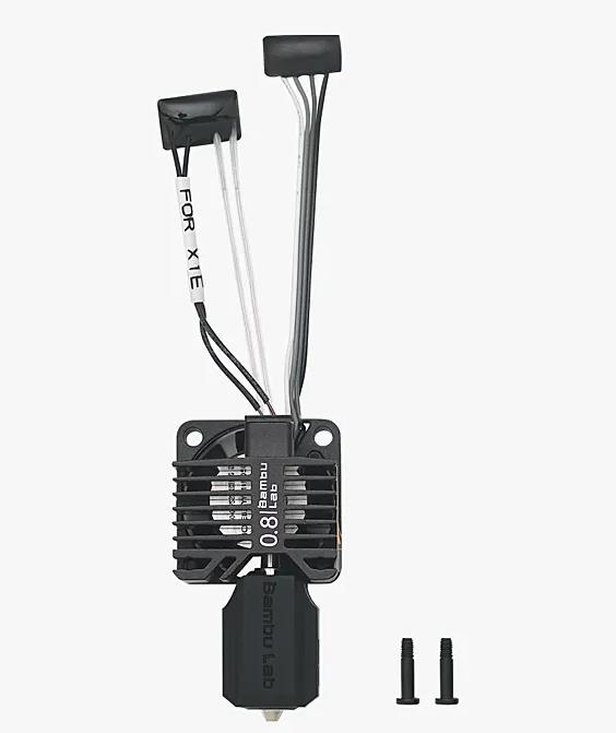 Immagine prodotto Bambu Lab Gruppo hotend con ugello in acciaio temprato da 0,8mm (Accessori)