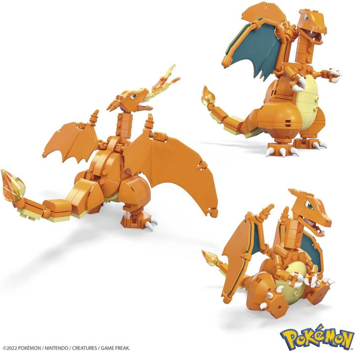 Actual product image Mega Construx Pokemon building set - Glurak