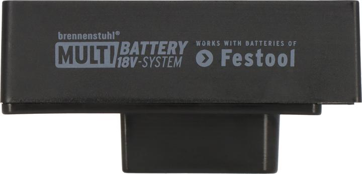 Actual product image Brennenstuhl Festool adapter for Multi Battery LED construction spotlight