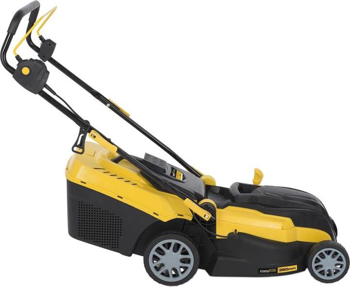 Actual product image Powerplus Lawn Mower 1600W Ø 380mm (Electrical connection)