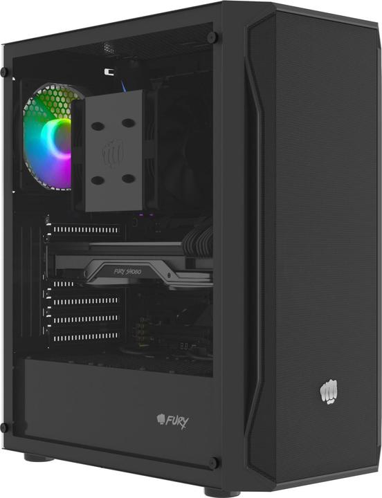 Immagine prodotto Fury Obudowa OBUDOWA SHOBO SH4 RGB MIDI TOWER Z OKNEM CZARNA (ATX, mATX, Mini-ITX)