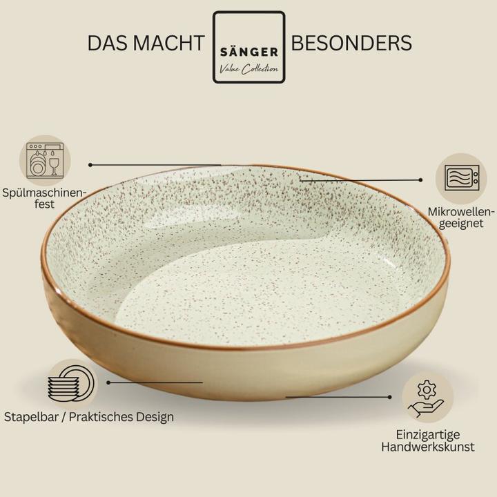 Image du produit Sänger Set de bols à pâtes Rio (4 x, 22.20 cm)