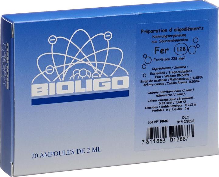 Produktbild Bioligo Fer Lös (1 Stück, Ampulle, 103 g)