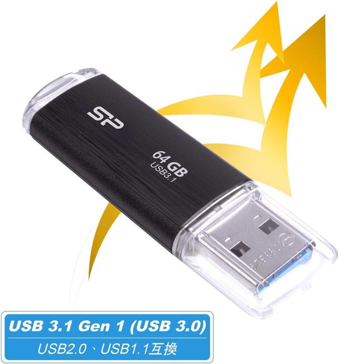 Image du produit Silicon Power Blaze B02 (64 Go, USB-A, USB 3.1)