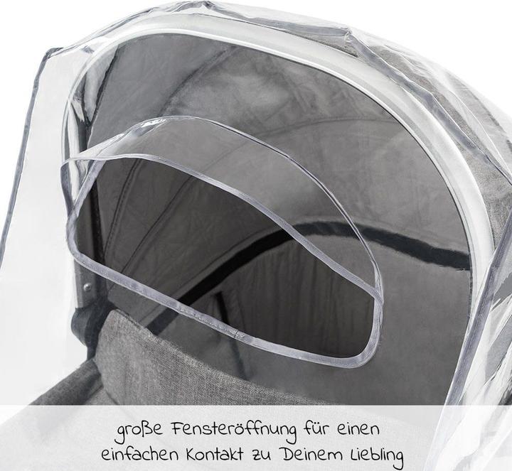 Image du produit Zamboo Regenschutz Universal Regenschutz für Kinderwagen (Babywannen oder