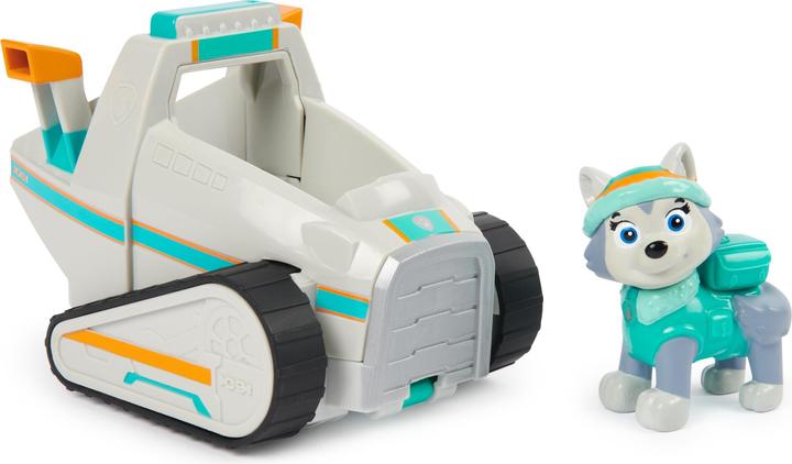 Actual product image Spin Master PAW Patrol, Everest’s Snow Plow, Toy Car with Collectible Action Figure, Sustainably Minded Kids Toy