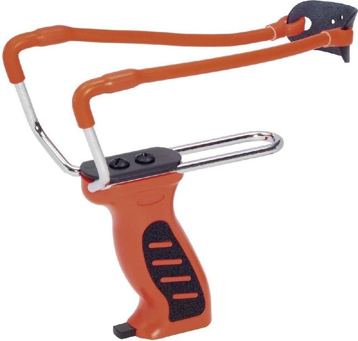 Man Kung Schleuder mit Magazin Orange