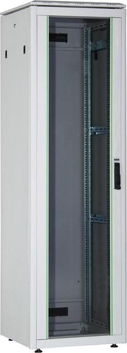 Actual product image Assmann DIGITUS 42U Unique network cabinet 600x800mm glass door gray (42 RU, 19 inch rack)