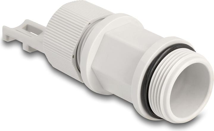 Delock M28 cable gland with cable tie fastening gra