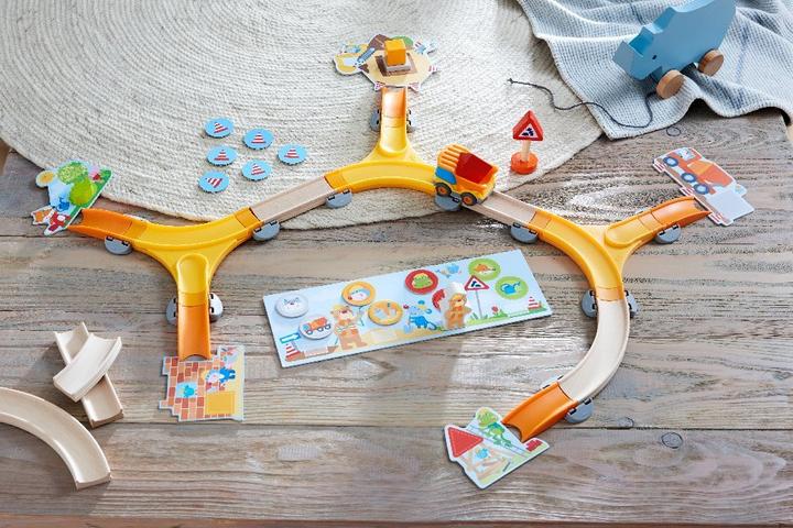Actual product image Haba My first games- construction site (German)