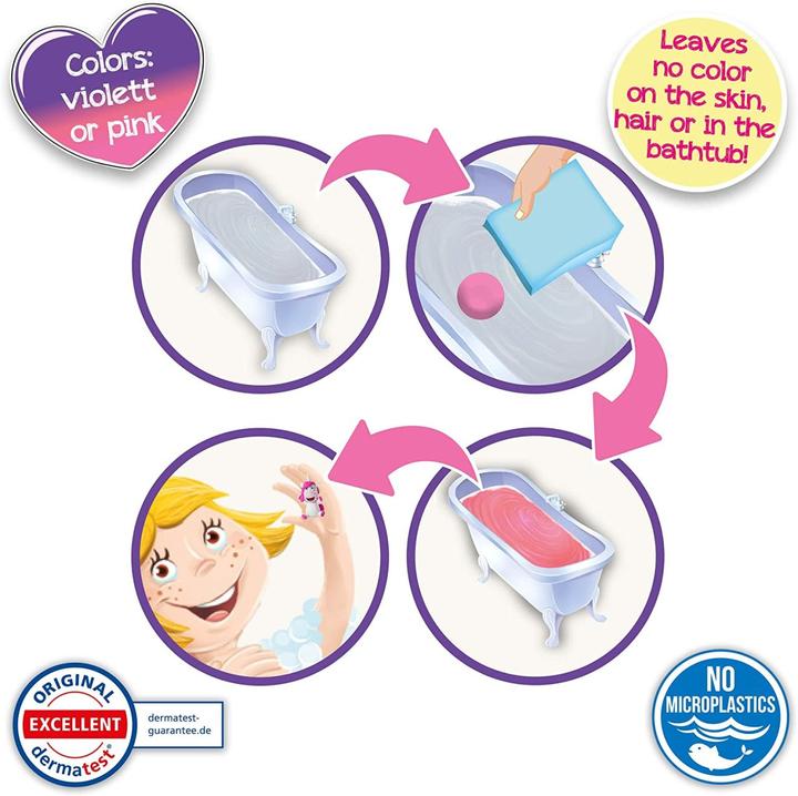 Actual product image Craze Bath ball Inkee: With surprise - Unicorn (Bath bombs)