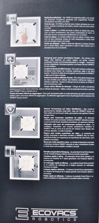 Actual product image Ecovacs Winbot W950