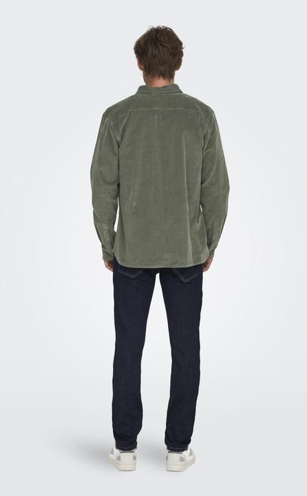 Produktbild Only & Sons Onsmichael 18w Reg Cord Stretch Ls Noos (XS)
