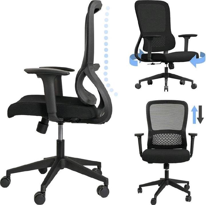 Image du produit Contini Bürostuhl FlexSeat schwarz
