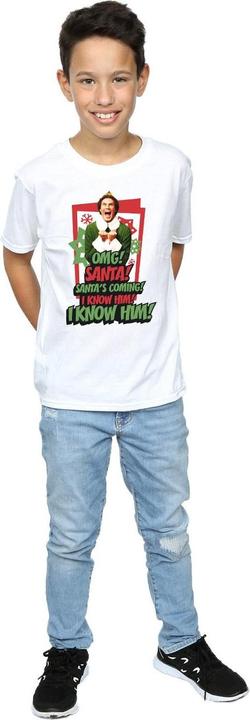 Actual product image Elf Boys OMG Santa T-Shirt (152, 158)