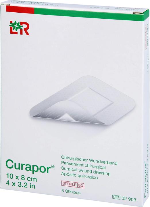 Image du produit Curapor Pansement chirurgical 10x8cm stérile (5 x)