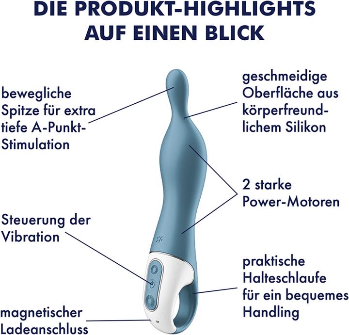 Actual product image Satisfyer A-Mazing 1