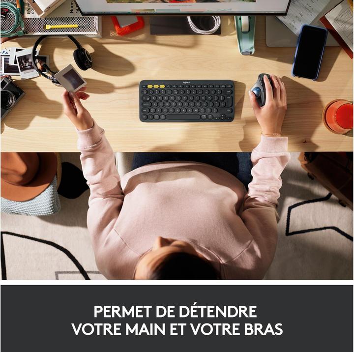 Actual product image Logitech Ergo M575 (Wireless)