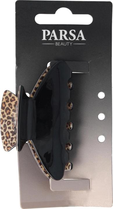 Image du produit Parsa Beauty Pince à cheveux PARSA avec motif léopard, noir 1 pc. (1 pcs)
