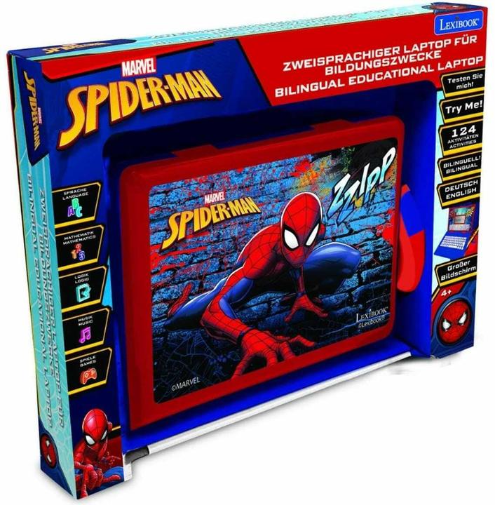 Actual product image Lexibook Laptop Spiderman (German, English)