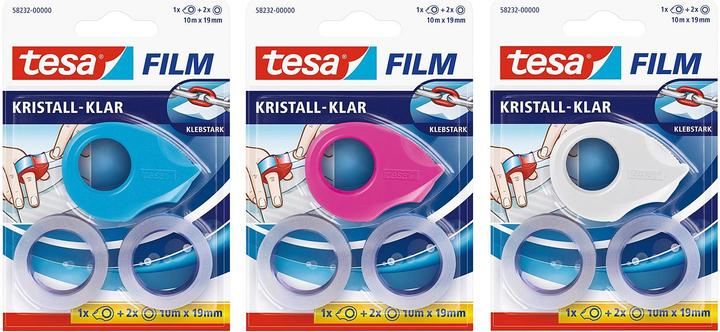 Produktbild tesa tesafilm Mini Abroller inkl. 2 Rollen tesafilm kristall-klar