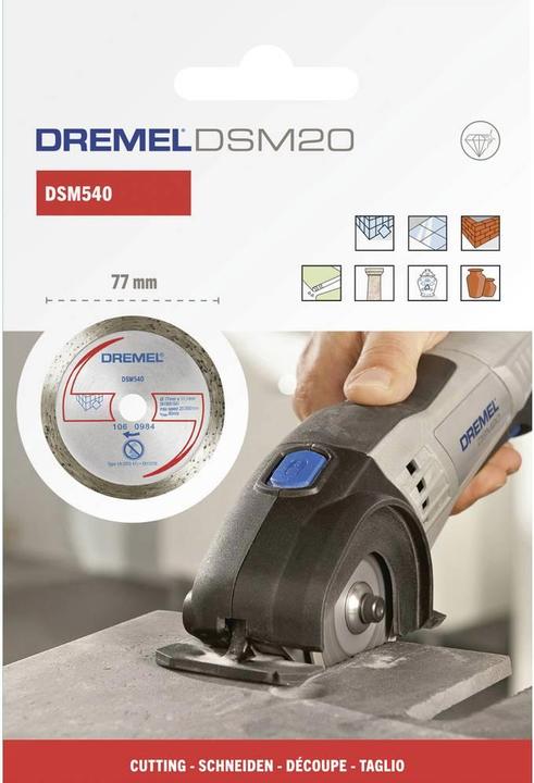 Actual product image Dremel Tile diamond cutting disc (1 piece)