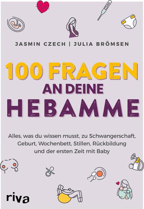 Immagine prodotto 100 Fragen an deine Hebamme (Tedesco, Julia Brömsen, Jasmin Czech, 2023)