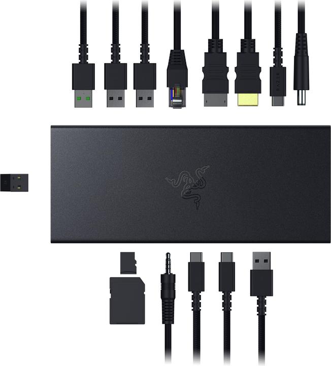 Actual product image Razer USB 4 DOCK - EU (USB-C, 14 Ports)