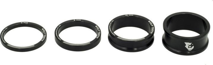 Image du produit Wolf Tooth Kit d'entretoises pour jeu de direction Precision Headset
