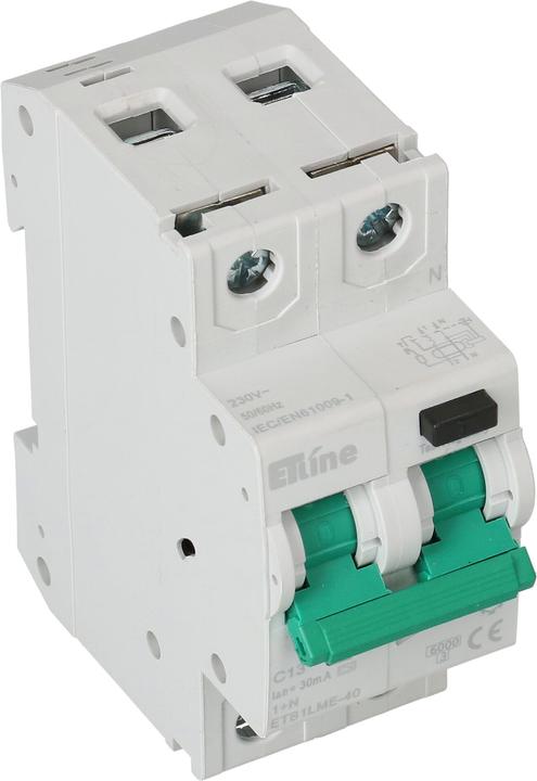 Produktbild Max Hauri FI/LS Kombinationsschutzschalter 1L+N