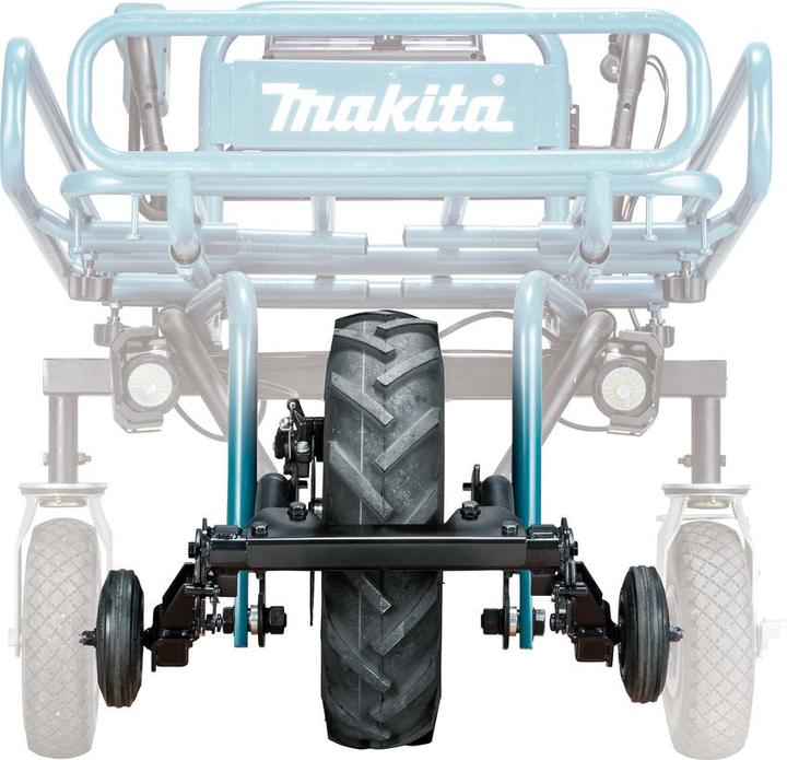 Image du produit Makita Kit de roues de support à 3 niveaux (Pièces de rechange pour machines de jardinage)