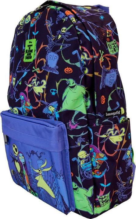 Produktbild Loungefly Nightmare before Christmas by Rucksack Glow In The Dark Characters