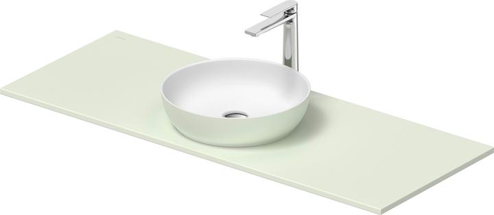 Produktbild Duravit Sivida Waschtisch Set, rund, 400x400mm, inkl. Konsole 1280x500mm