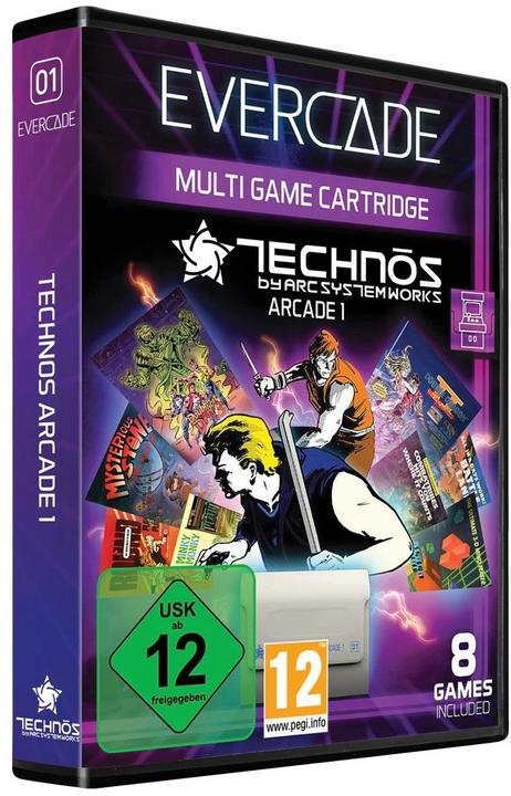 Produktbild Blaze Evercade Technos Arcade Cartridge 1 (Evercade, EN)