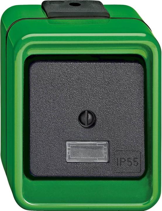Actual product image Merten 370677 Electric Switch Black