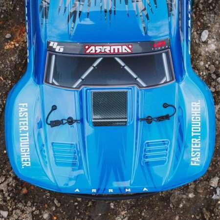 Actual product image Arrma Short Course Truck Senton 4x2 Boost Mega, Blue RTR, 1:10 (RTR Ready-to-Run)
