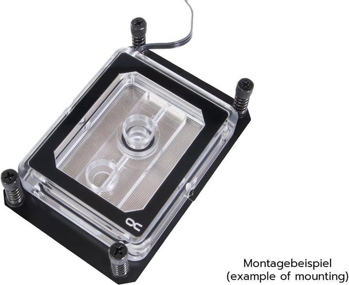 Actual product image Alphacool Ice Block XPX Pro AM4 Mounting Kit compact