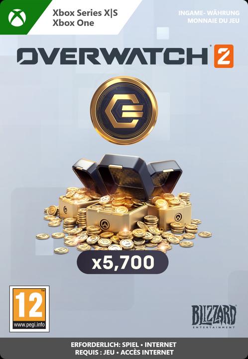 Produktbild Microsoft Xbox Overwatch 2 Coins - 5,000 Download Code