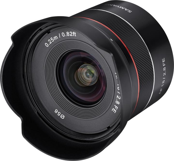 Image du produit Samyang AF 18mm f/2.8 FE, Sony E- Mount (Sony E, Plein format)