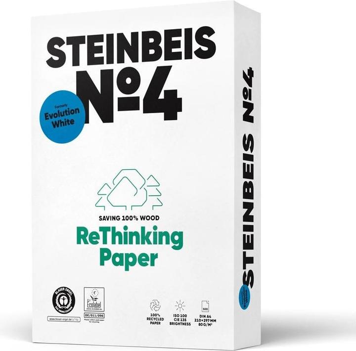 Immagine prodotto Steinbeis evoluzione A3 80gm2 (80 g/m², 500 x, A3)