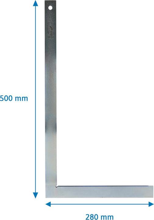 Produktbild Dönges Schlosserwinkel ohne Anschlag, 500 x 280 mm