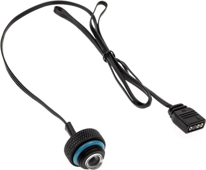 Produktbild XSPC ARGB LED Verschlussstopfen, G1/4, 5V 3Pin - schwarz (RGB)