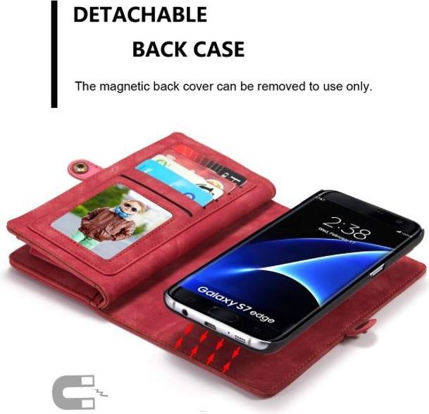 Immagine prodotto Caseme Portafoglio in pelle con copertura in plastica (Samsung Galaxy S7 Edge)