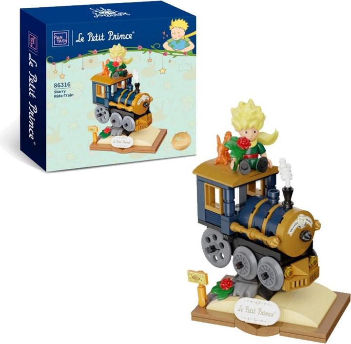 Actual product image Pantasy The Little Prince Starry Ride train building set 16 cm