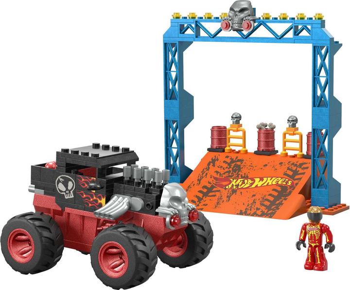 Actual product image Hot Wheels MEGA HW MT Bone Shaker Crash Set