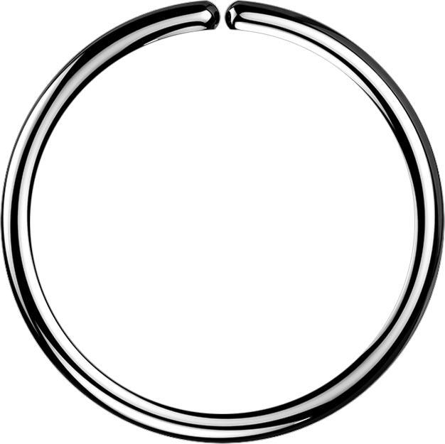 Immagine prodotto Star Piercing Anello micro piercing nero (Acciaio chirurgico 316L, senza ottone)