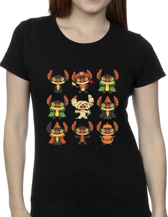Actual product image Disney Womens/Ladies Lilo & Stitch Halloween Costumes Cotton T-Shirt (M)