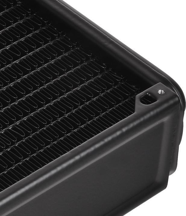 Actual product image Thermaltake Water cooling - Pacific RL560 radiator (560 mm, 5 x G 1/4 inch, copper) -