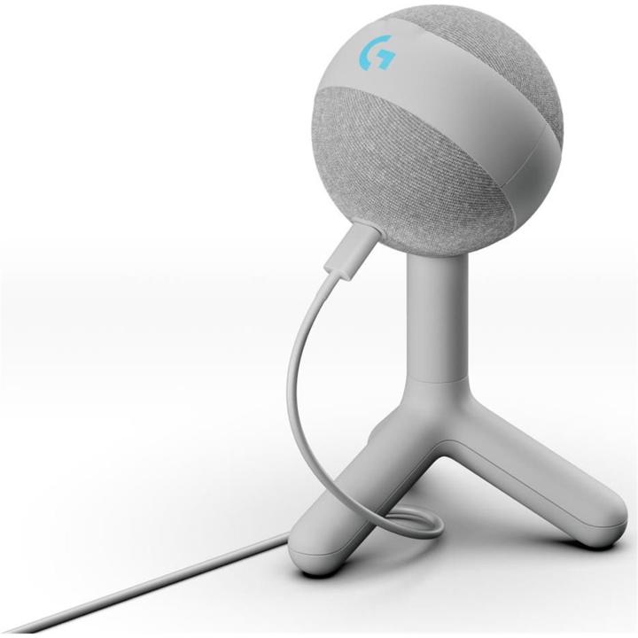 Produktbild Logitech Yeti GX Dynamic RGB Gaming Mic with LIGHTSYNC - OFF WHITE - EMEA28-935